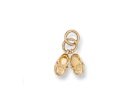 Yellow Gold Baby Shoe Pendant TGC-PD0457