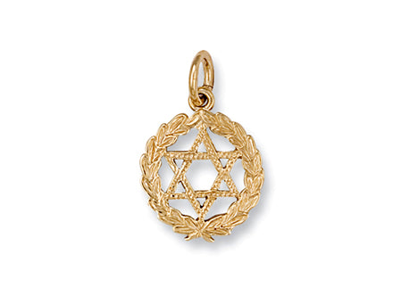 Yellow Gold Star of David Pendant TGC-PD0059