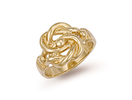 Yellow Gold Knot Ring TGC-R0101