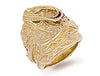 Yellow Gold Saddle Ring TGC-R0108