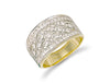 Yellow Gold Fancy Cz Ring TGC-R0555