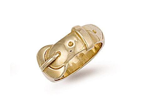 Yellow Gold Buckle Ring TGC-R0076