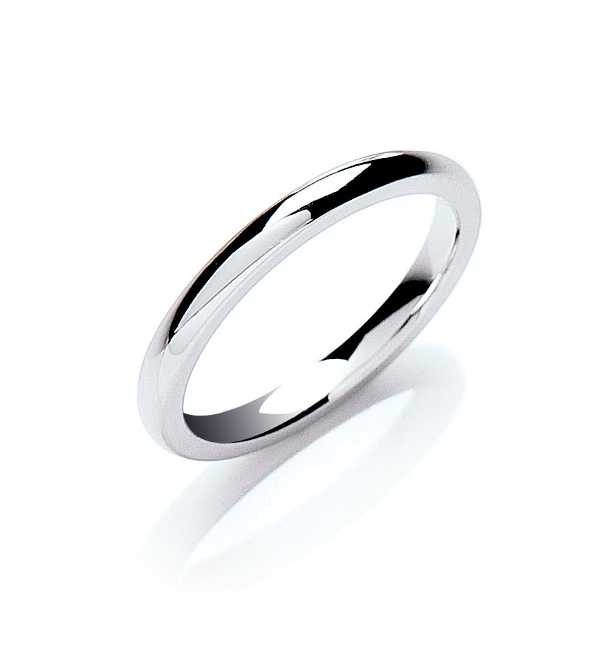 2mm Court Shape Wedding Band TGC-WR0001