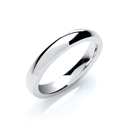 3mm Court Shape Wedding Band TGC-WR0002