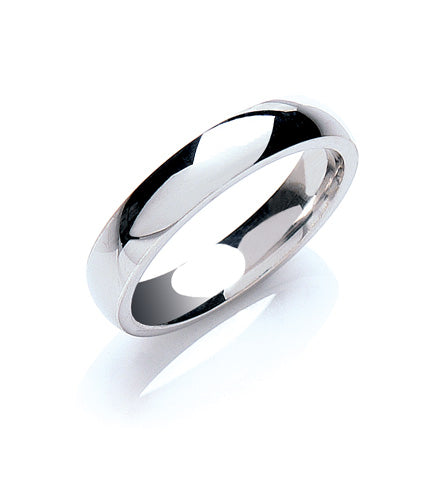 4mm Court Shape Wedding Band TGC-WR0003