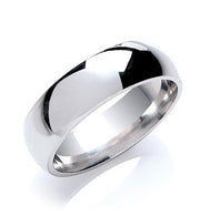 7mm Court Shape Wedding Band TGC-WR0006