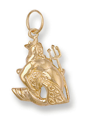 Yellow Gold Aquarius Zodiac Pendant TGC-ZD0001