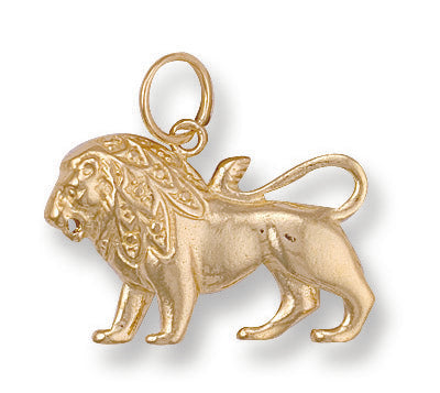 Yellow Gold Leo  Zodiac Pendant TGC-ZD0007